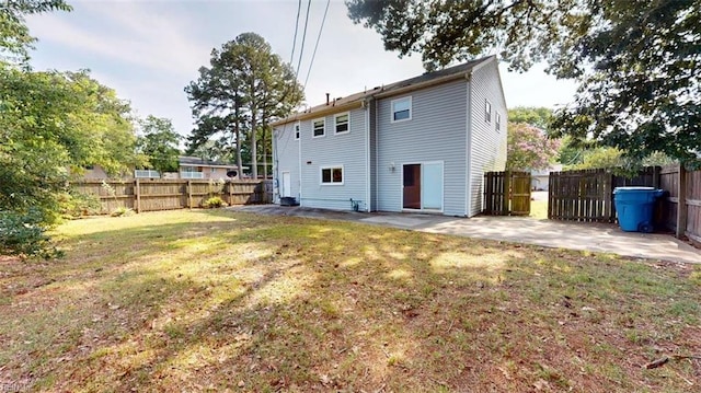 400 Ticonderoga Rd, Virginia Beach, VA 23462 - rear view of property with a patio area and a fenced backyard