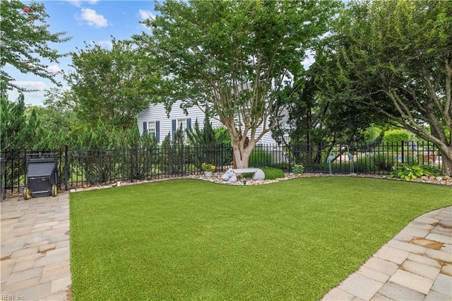 1604 Tether Keep, Virginia Beach, VA 23454 - fenced backyard featuring a patio