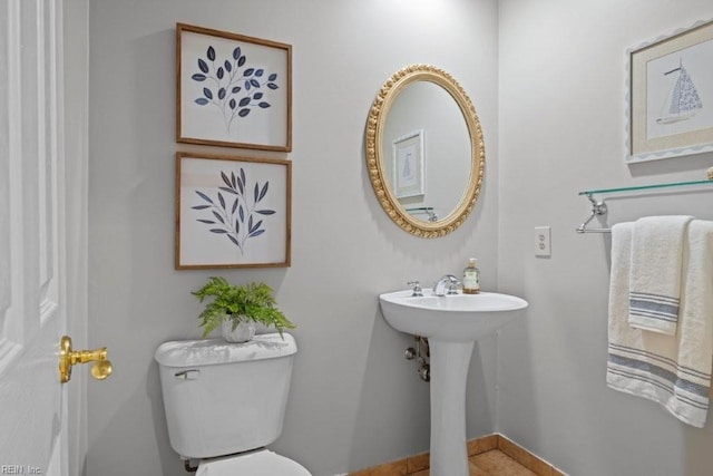 1405 Gravatt Ln, Virginia Beach, VA 23454 - half bathroom featuring toilet and a sink