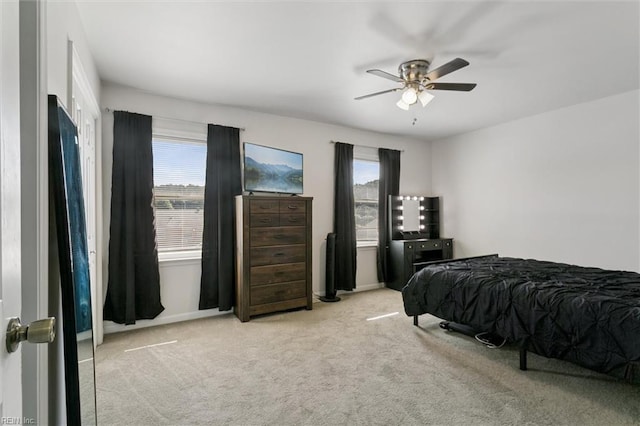 385 Susan Constant Dr, Newport News, VA 23608 - carpeted bedroom with a ceiling fan and baseboards