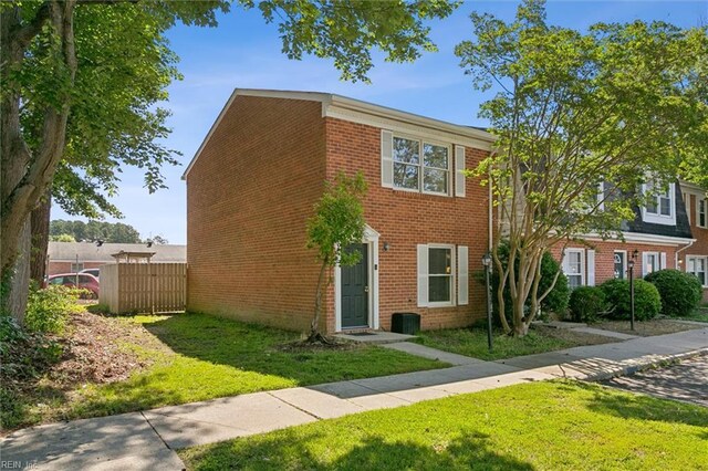 385 Susan Constant Dr, Newport News, VA 23608 - view of front of property featuring brick siding