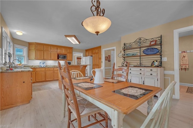 1832 Tree Line Rd, Virginia Beach, VA 23454 - dining room with light wood-style floors