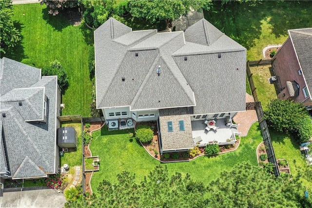1832 Tree Line Rd, Virginia Beach, VA 23454 - view from above of property