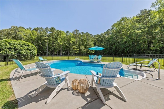 1309 Taft Rd, Chesapeake, VA 23322 - view of swimming pool featuring a patio area