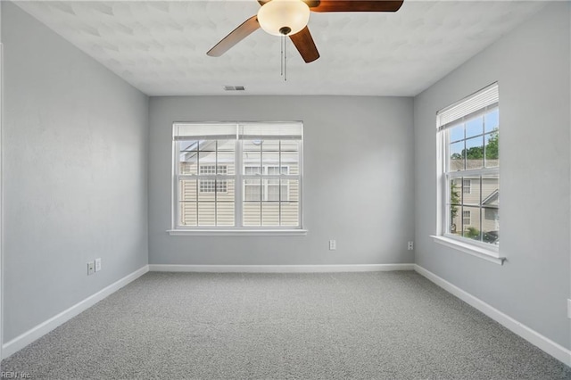 5217 Maracas Arch Arch Unit 50, Virginia Beach, VA 23462 - carpeted empty room with a ceiling fan and baseboards