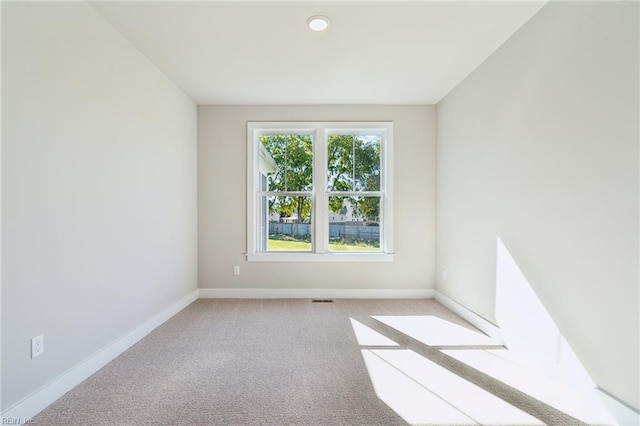 108 Robert Bruce Rd, Poquoson, VA 23662 - empty room with light colored carpet and baseboards