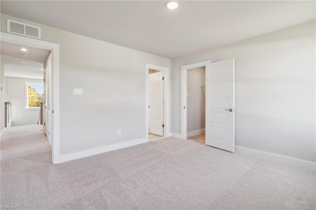 108 Robert Bruce Rd, Poquoson, VA 23662 - unfurnished room with light colored carpet and recessed lighting