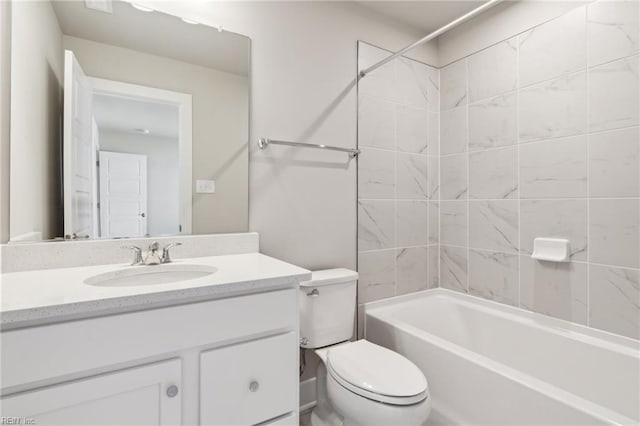108 Robert Bruce Rd, Poquoson, VA 23662 - bathroom featuring vanity and bathing tub / shower combination