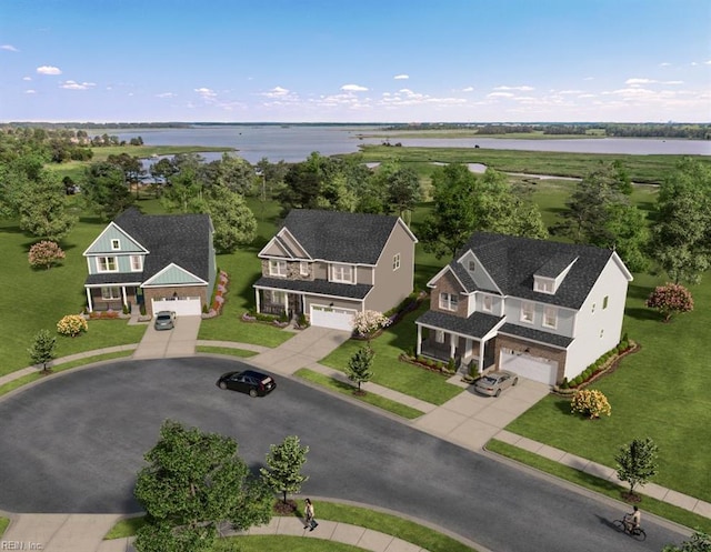 108 Robert Bruce Rd, Poquoson, VA 23662 - view of subject property with a nearby body of water