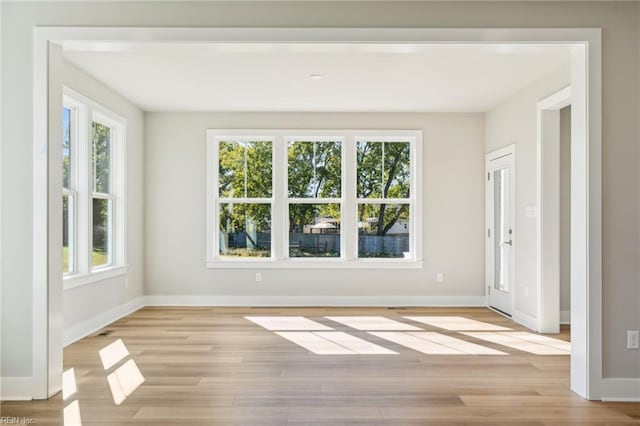 108 Robert Bruce Rd, Poquoson, VA 23662 - spare room with light wood-type flooring