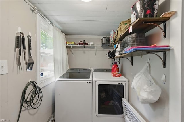 313 Saint James Ave, Suffolk, VA 23434 - washroom featuring separate washer and dryer