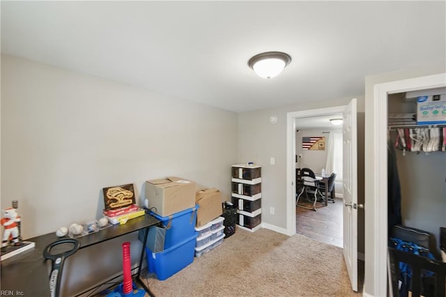 313 Saint James Ave, Suffolk, VA 23434 - interior space with a closet and a desk