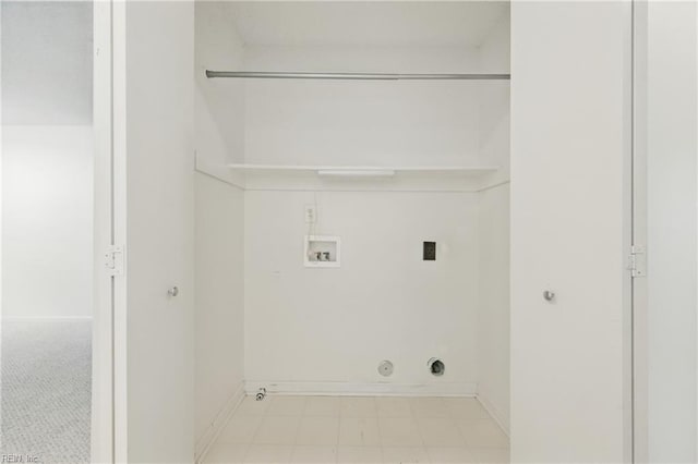 4 Angelia Way, Hampton, VA 23663 - laundry room with hookup for an electric dryer, hookup for a washing machine, and gas dryer hookup