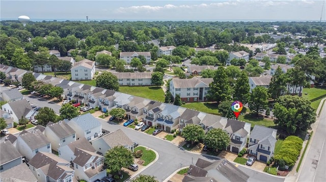 4 Angelia Way, Hampton, VA 23663 - aerial perspective of suburban area