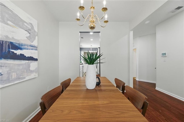 4 Angelia Way, Hampton, VA 23663 - dining room featuring a chandelier and wood finished floors