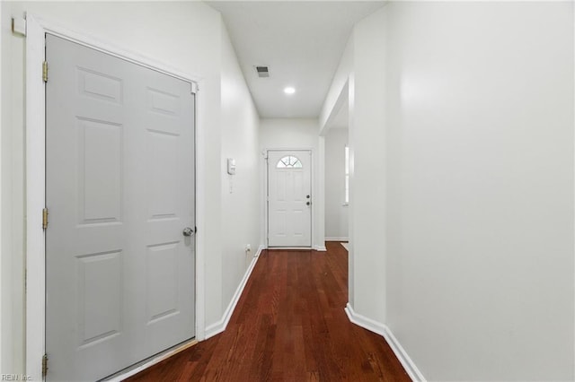 4 Angelia Way, Hampton, VA 23663 - hallway featuring wood finished floors and recessed lighting