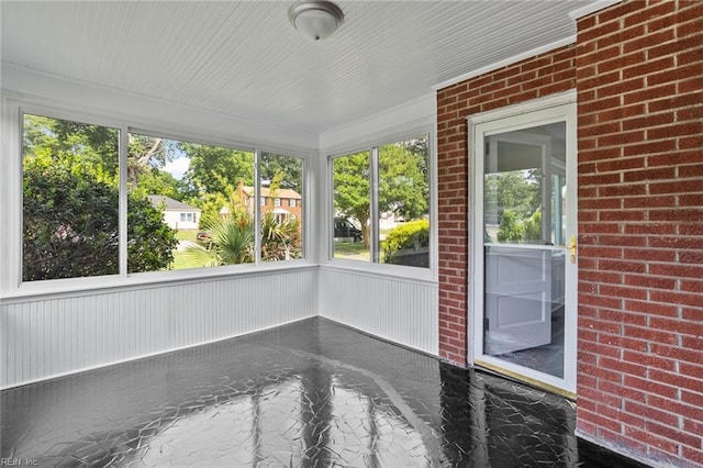 1309 Wickham Ave, Newport News, VA 23607 - view of unfurnished sunroom