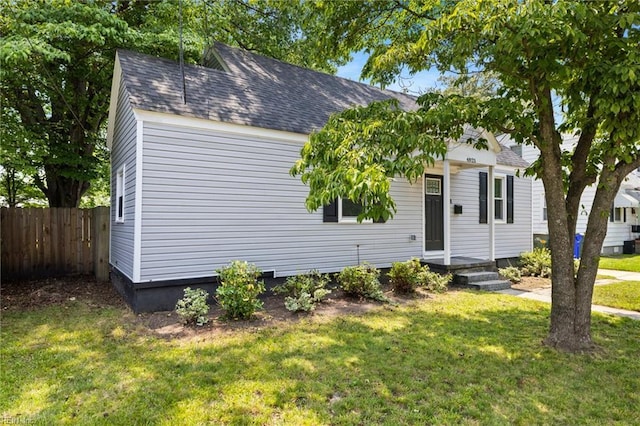 4825 Robin Hood Rd, Norfolk, VA 23513 - view of front facade featuring roof with shingles