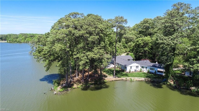 5227 Lake Shores Rd, Virginia Beach, VA 23455 - view of subject property with a large body of water and a forest