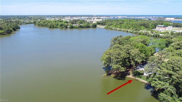 5227 Lake Shores Rd, Virginia Beach, VA 23455 - aerial view of a nearby body of water