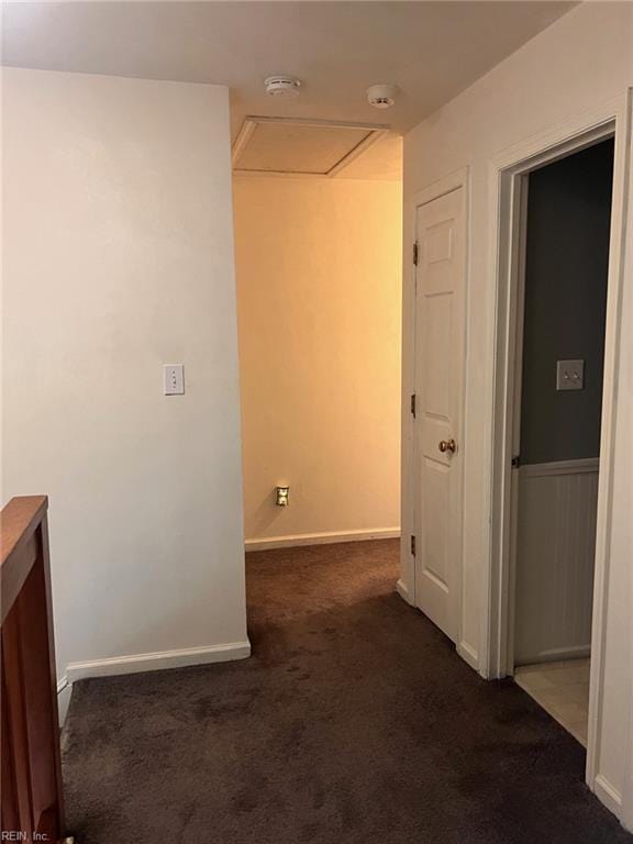 222 Greenfield Cres, Suffolk, VA 23434 - hall with carpet flooring and baseboards