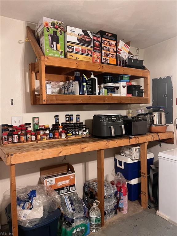 222 Greenfield Cres, Suffolk, VA 23434 - storage featuring electric panel