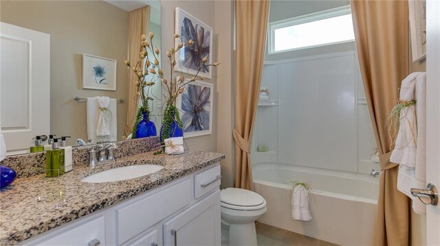 242 Quarter Horse Loop, Hertford, NC 27944 - full bath featuring vanity and shower / tub combo with curtain