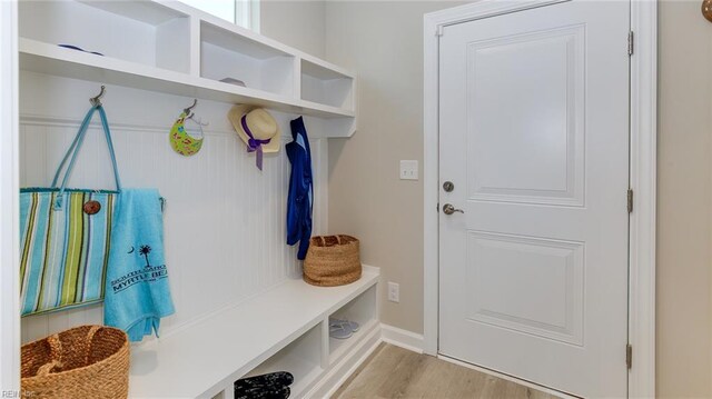 242 Quarter Horse Loop, Hertford, NC 27944 - mudroom with light wood-style floors and baseboards