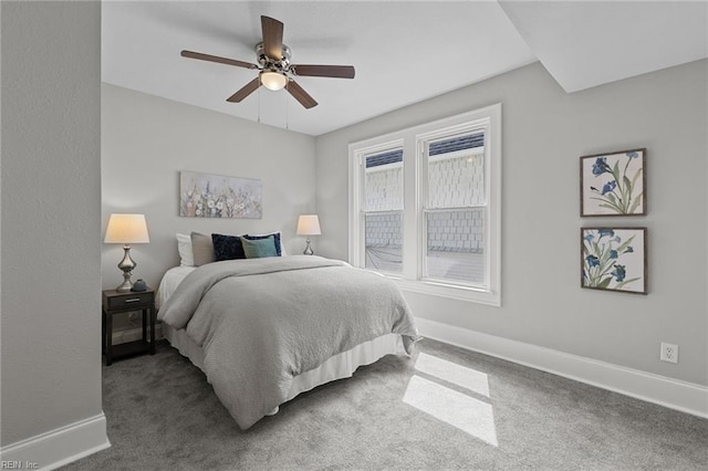 2724 Kimball Ter, Norfolk, VA 23504 - bedroom with carpet and a ceiling fan