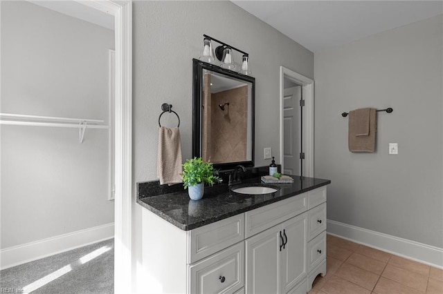 2724 Kimball Ter, Norfolk, VA 23504 - bathroom featuring vanity and tile patterned floors