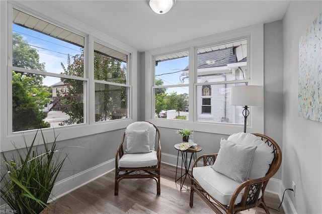 2724 Kimball Ter, Norfolk, VA 23504 - living area with plenty of natural light and wood finished floors
