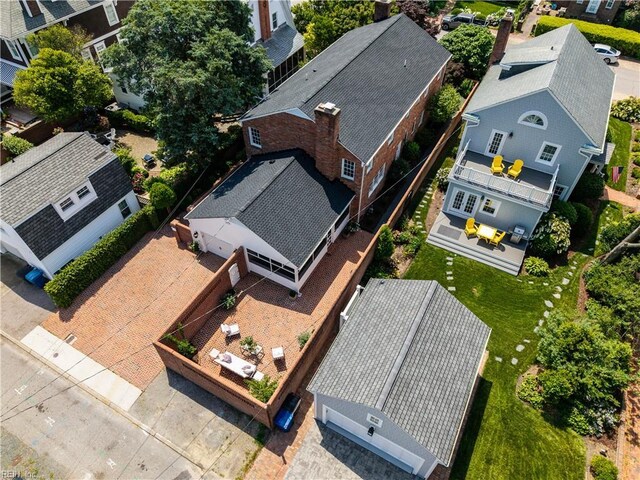 209 44th St, Virginia Beach, VA 23451 - aerial perspective of suburban area