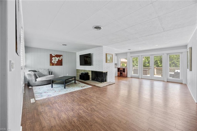 2 Sir Francis Wyatt Pl, Newport News, VA 23606 - living room with wood finished floors and a fireplace