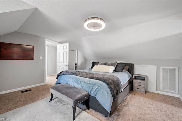 3621 S Warwick Cir, Norfolk, VA 23513 - bedroom with carpet flooring and vaulted ceiling