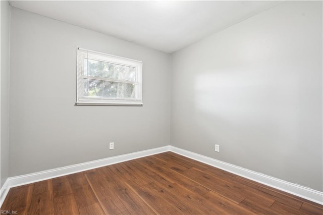 504 Day St, Hampton, VA 23661 - empty room featuring dark wood-style flooring