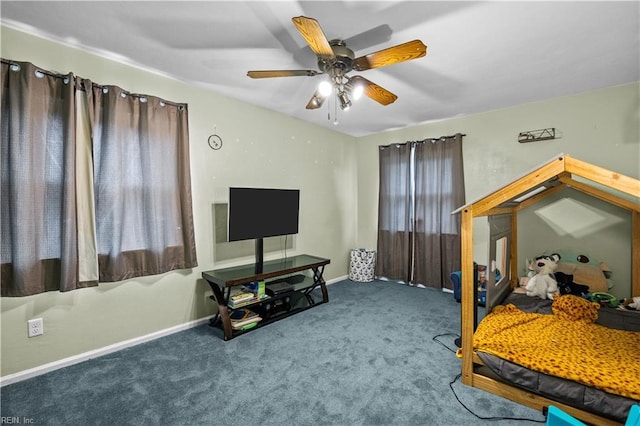 1236 Ginger Crst, Virginia Beach, VA 23453 - carpeted bedroom featuring baseboards and ceiling fan