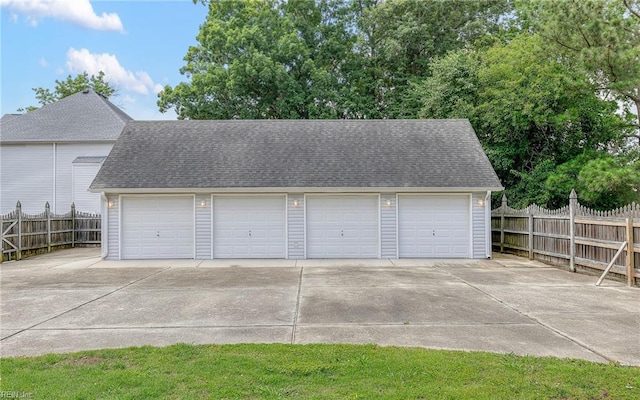 1304 Glen Burnie Ct, Virginia Beach, VA 23454 - view of detached garage