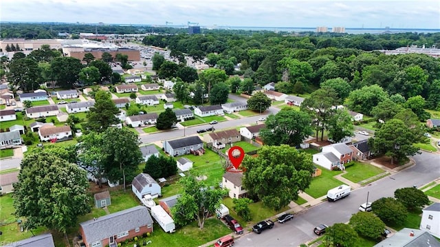 5013 Cay St, Hampton, VA 23605 - aerial perspective of suburban area
