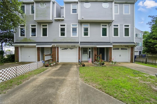 1039 Little Bay Ave, Norfolk, VA 23503 - multi unit property with brick siding and concrete driveway