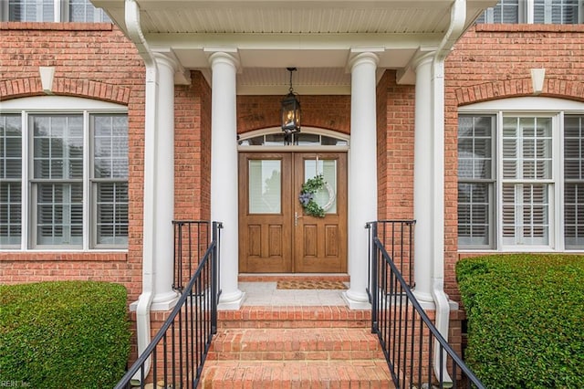 6003 Spinnaker Cove Ct, Suffolk, VA 23435 - entrance to property featuring brick siding