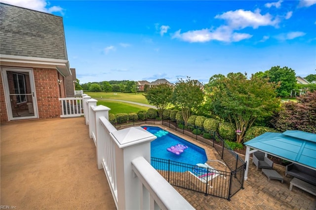 6003 Spinnaker Cove Ct, Suffolk, VA 23435 - view of pool with a patio area