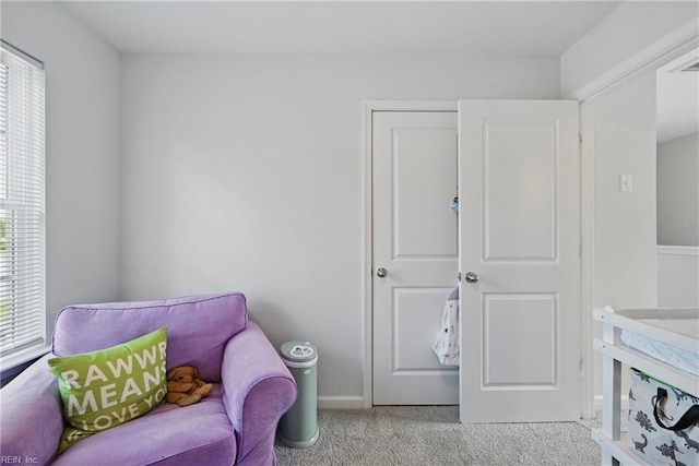 321 Pinner St, Suffolk, VA 23434 - sitting room with carpet floors and plenty of natural light