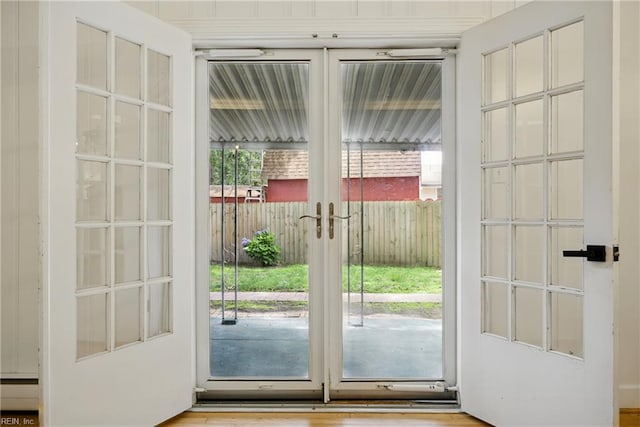 2400 Deerfield Cres, Chesapeake, VA 23321 - doorway to outside with french doors