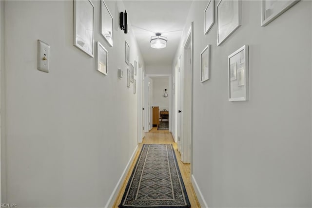 2400 Deerfield Cres, Chesapeake, VA 23321 - corridor with light wood-style floors and baseboards