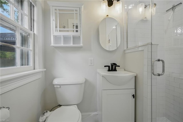 2400 Deerfield Cres, Chesapeake, VA 23321 - bathroom with a stall shower and vanity