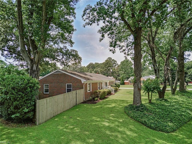 2400 Deerfield Cres, Chesapeake, VA 23321 - view of side of property featuring brick siding