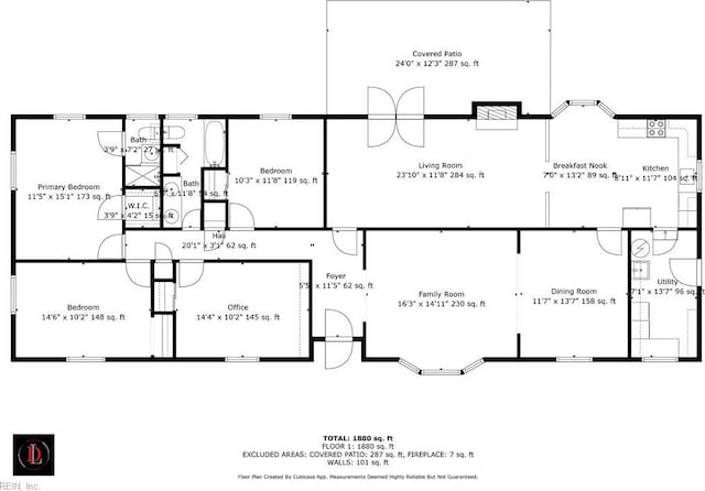 2400 Deerfield Cres, Chesapeake, VA 23321 - view of floor plan / room layout