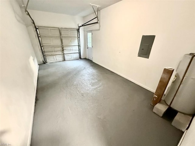 1046 Ivaloo St, Norfolk, VA 23513 - garage with electric panel and baseboards