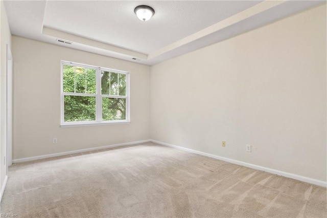 2741 Deep Creek Cmn, Chesapeake, VA 23323 - spare room with carpet and a tray ceiling