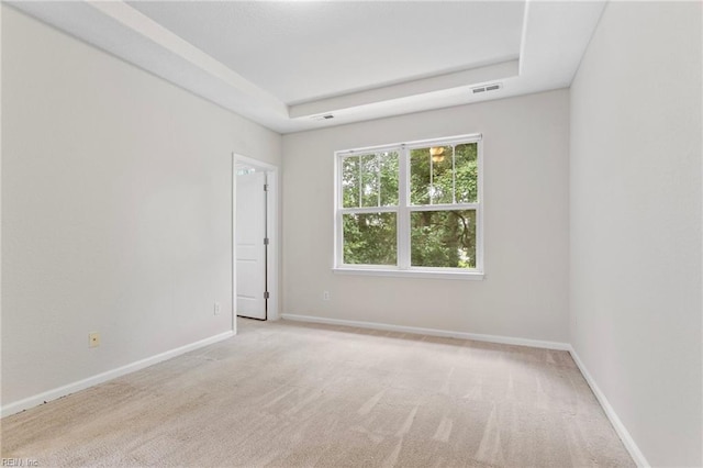 2741 Deep Creek Cmn, Chesapeake, VA 23323 - carpeted spare room featuring baseboards and a tray ceiling